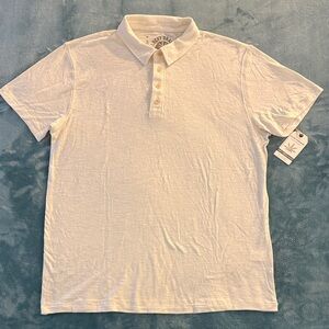 Lucky Brand Ivory Men's Polo Shirt